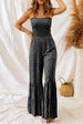 Floral Spaghetti Strap Wide Leg Jumpsuit Trendsi