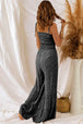 Floral Spaghetti Strap Wide Leg Jumpsuit Trendsi