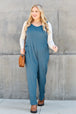 Sleeveless Straight Jumpsuit Trendsi