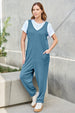 Sleeveless Straight Jumpsuit Trendsi