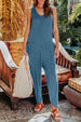 Sleeveless Straight Jumpsuit Trendsi