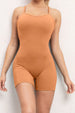 V-Neck Spaghetti Strap Active Romper Trendsi
