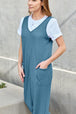 Sleeveless Straight Jumpsuit Trendsi