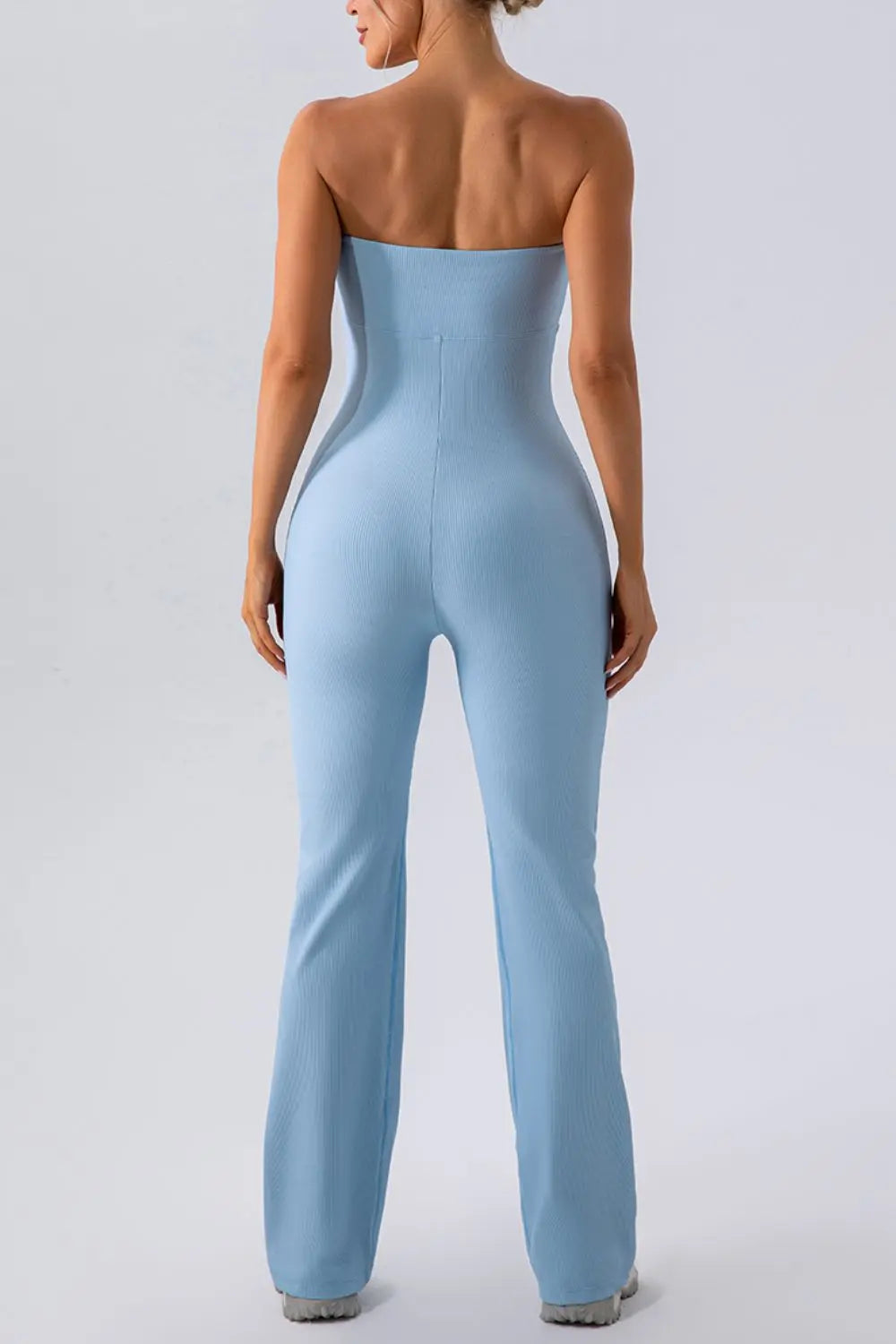 Sleeveless Straight Active Jumpsuit Trendsi