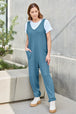 Sleeveless Straight Jumpsuit Trendsi