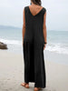 Wide Strap Jumpsuit with Pockets Trendsi