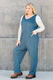 Sleeveless Straight Jumpsuit Trendsi