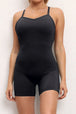 V-Neck Spaghetti Strap Active Romper Trendsi