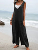 Wide Strap Jumpsuit with Pockets Trendsi