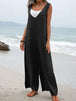 Wide Strap Jumpsuit with Pockets Trendsi