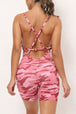 V-Neck Spaghetti Strap Active Romper Trendsi