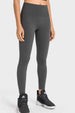 High-Rise Wide Waistband Yoga Leggings Bazaarbey