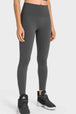 High-Rise Wide Waistband Yoga Leggings Bazaarbey