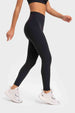 Highly Stretchy Wide Waistband Yoga Leggings Bazaarbey