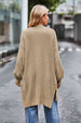 Dropped Shoulder  Cardigan Bazaarbey