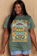 Full Size FIND INNER PEACE Graphic Cotton T-Shirt Bazaarbey