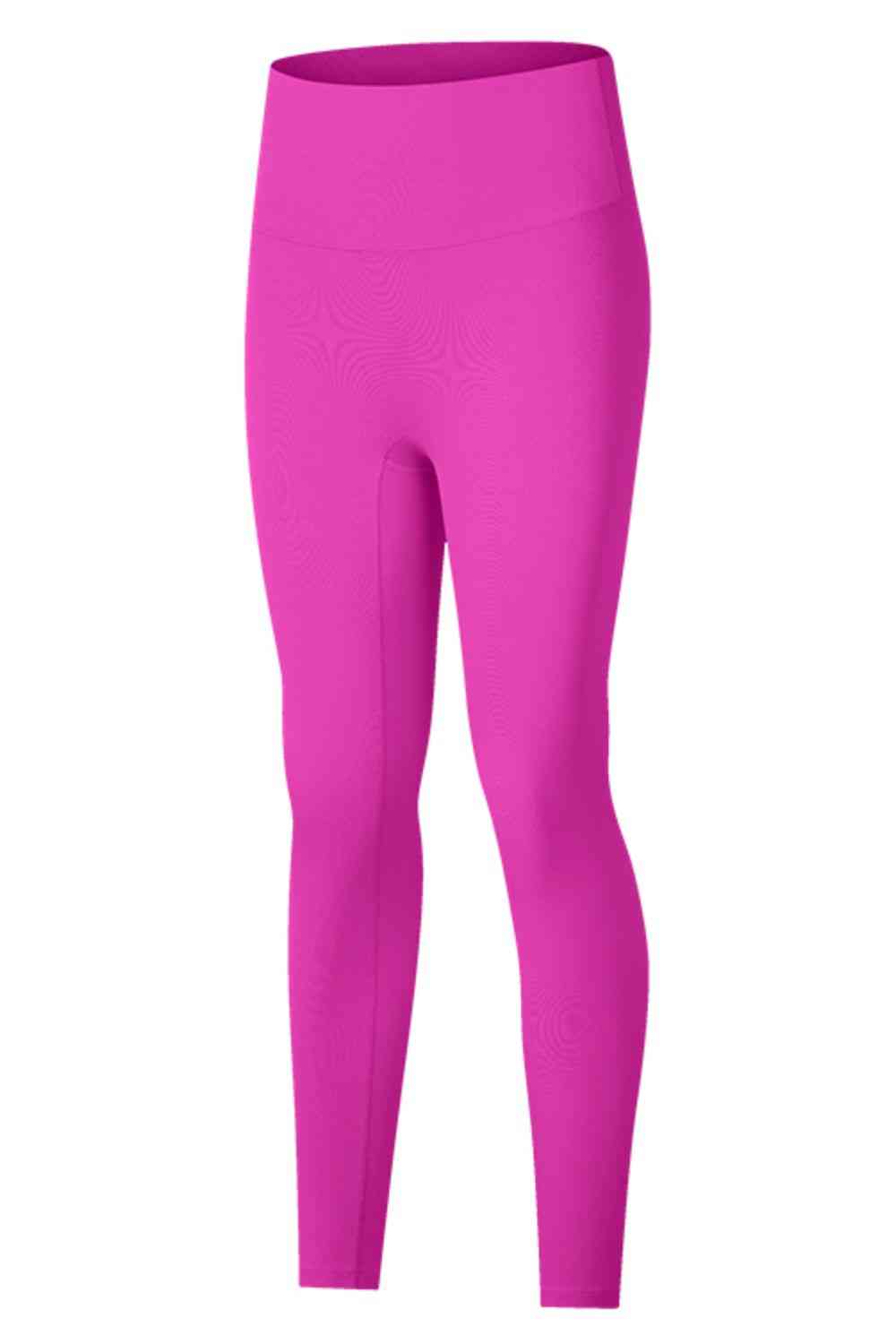 High-Rise Wide Waistband Yoga Leggings Bazaarbey