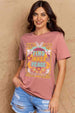 Full Size FIND INNER PEACE Graphic Cotton T-Shirt Bazaarbey
