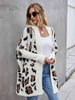 Pattern Fuzzy Cardigan Bazaarbey