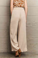 Tie Waist Long Pants Bazaarbey