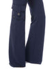 Mid Waist Pants with Pockets Bazaarbey