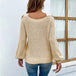 Cold-Shoulder Sweater Bazaarbey