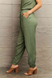 Tie Waist Long Pants with Pocket Bazaarbey