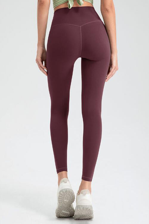 Wide Waistband High Waist Sport Leggings Bazaarbey