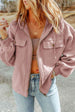Zip-Up Drawstring Hooded Jacket Bazaarbey