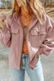 Zip-Up Drawstring Hooded Jacket Bazaarbey