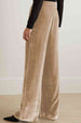 Loose Fit High Waist Long Pants with Pockets Bazaarbey