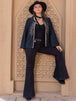 Embroidered  Jacket Trendsi