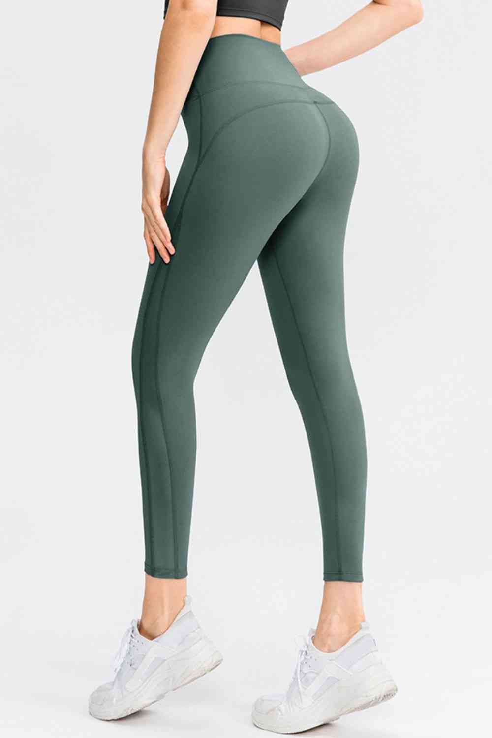 Wide Waistband Slim Fit Long Sports Pants Bazaarbey