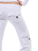 Mid Waist Pants with Pockets Bazaarbey