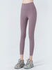 Wide Waistband Cropped Sports Leggings Bazaarbey