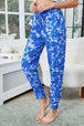 Tie-Dye Drawstring Waist Joggers with Pockets Bazaarbey