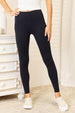 Wide Waistband Sports Leggings Bazaarbey