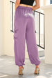 Long Tie Waist Pocketed Pants Bazaarbey