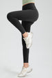 Wide Waistband High Waist Sport Leggings Bazaarbey