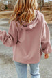 Zip-Up Drawstring Hooded Jacket Bazaarbey