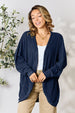 Ribbed Cocoon Cardigan Bazaarbey