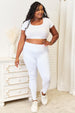 Wide Waistband Sports Leggings Bazaarbey