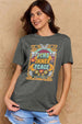 Full Size FIND INNER PEACE Graphic Cotton T-Shirt Bazaarbey
