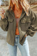 Zip-Up Drawstring Hooded Jacket Bazaarbey