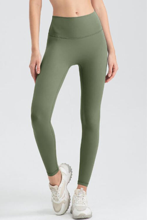 Wide Waistband Sport Leggings Bazaarbey