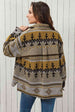 Collared Drop Shoulder Jacket Trendsi