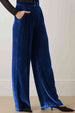 Loose Fit High Waist Long Pants with Pockets Bazaarbey