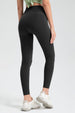 Wide Waistband High Waist Sport Leggings Bazaarbey