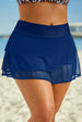 Elastic Waist Swim Skirt Trendsi
