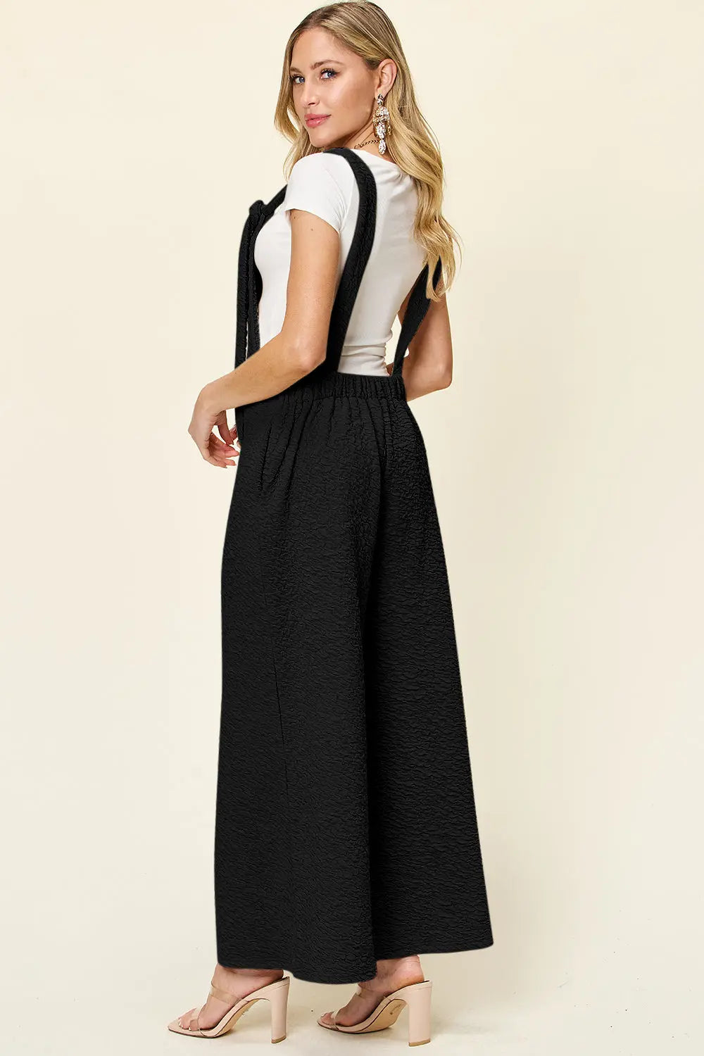   Sleeveless Wide Leg Jumpsuit Trendsi